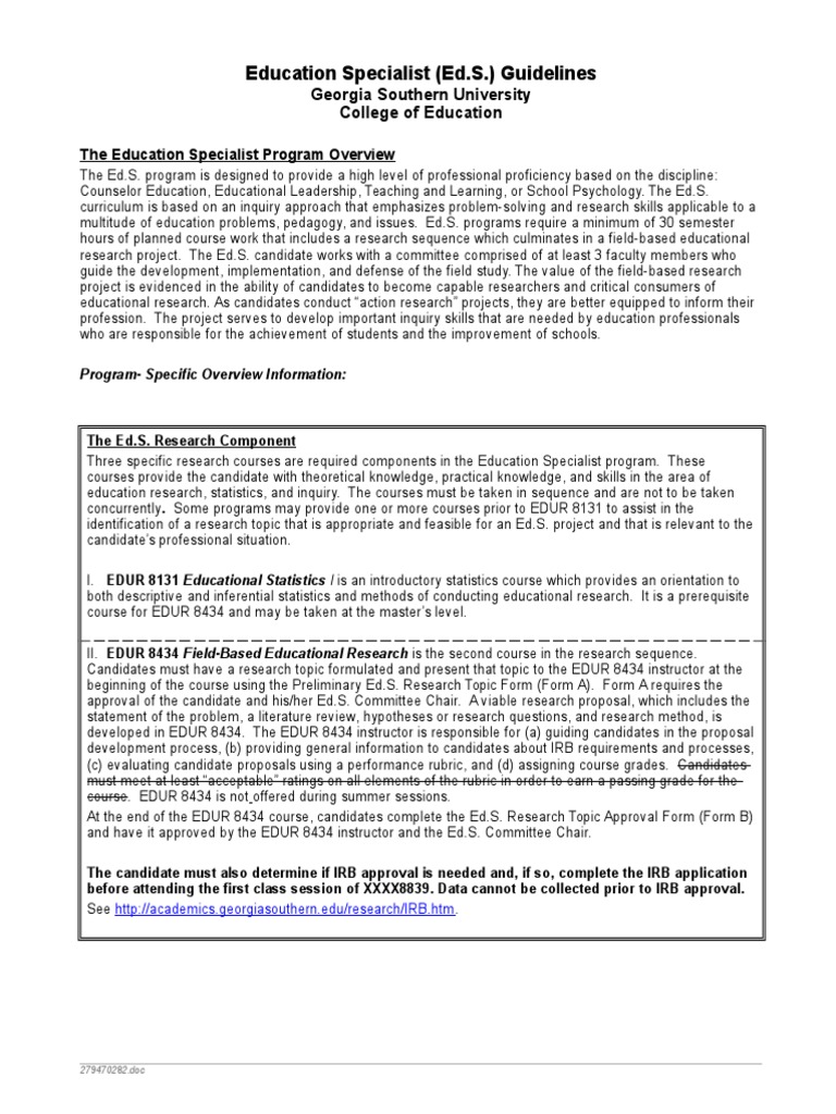 EdS Guidelines Download Free PDF School Psychology Educational