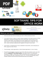 Download Software Tips for Office Work - Rajnish Kumar Apr 2015 by Indian Railways Knowledge Portal SN274508026 doc pdf