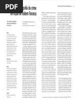 A Cidade e a Geografia Do Crime