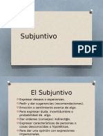 Subjuntivo