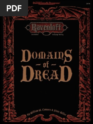 Domain Of Dread Tsr Company Games Magic Paranormal