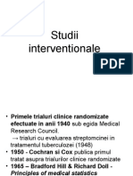 Studii Interventionale