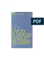 Theodor Adorno - Uvod V Sociologijo Glasbe