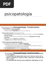 psicopatología