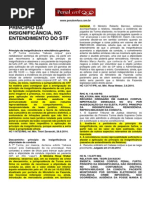 STF e STJ- Princípio Da Insignificância- PDF