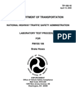 FMVSS 106 Brake Hose Test Procedures