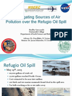 Investigating Sources of Air Pollution Over the Refugio Oil Spill