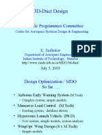 3D-Duct Design: Scientific Programmes Committee