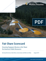 Fair Share Scorecard