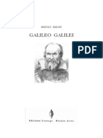 7040102 Bertold Brecht GALILEO GALILEI Obra de Teatro