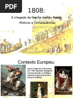 Vinda Da Família Real Para o Brasil