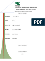 Cultivo de Limon