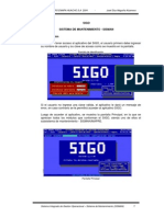 Sigo - Sistema de Matenimiento