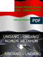 Penyusunan Per Uu DLM Praktek