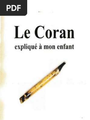 Le Coran Explique A Mon Enfant Tome 1 2 3 Pdf Coran Islam
