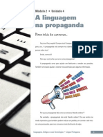 Propaganda ensina sobre reciclagem