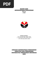 Download Bahan Ajar Kepemimpinan Pendidikan by yolandamokon SN274554264 doc pdf