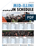 2015 Mid-Illini Conference football schedule