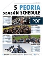 2015 Peoria Football Schedules