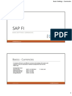 SAP Currencies