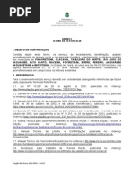 Termo de Referência - IDACE