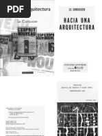 Hacia Una Arquitectura Le Corbusier | PDF