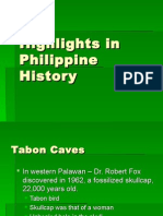 Highlights in Philippine History