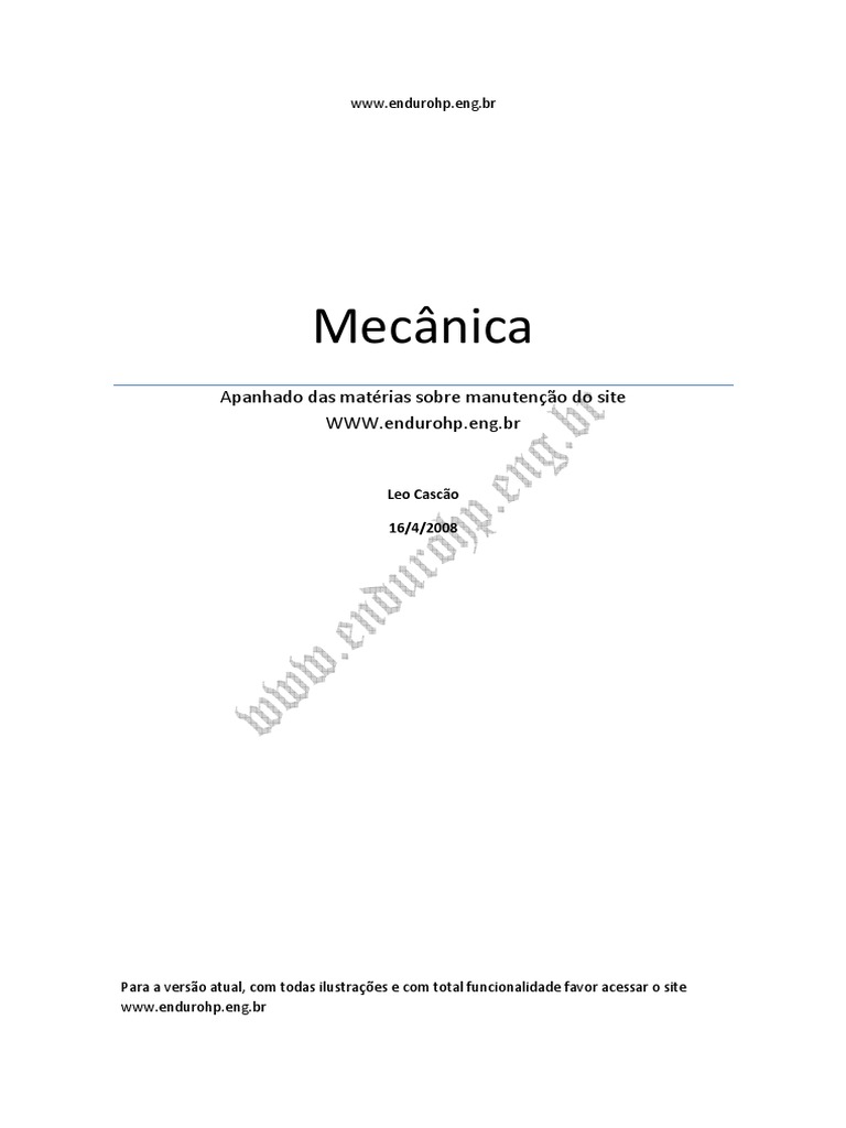 Mecanica De Motos