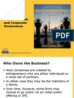 Chapter 2 - Financial Goals & Corporate Governance