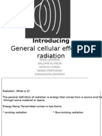 Introducing: General Cellular Effects of Radiation