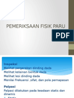 Pemeriksaan Fisik Paru