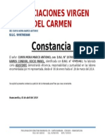 Constancia A