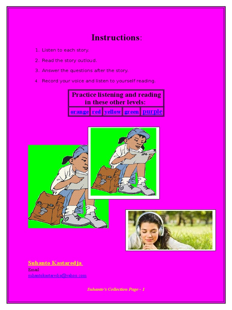 English Reading Practice Guide | PDF