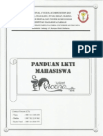 Panduan Lomba Karya Tulis Ilmiah Mahasiswa