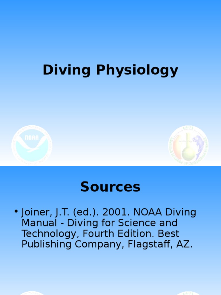 Diving Physiology Overview | PDF | Respiratory System | Scuba Diving