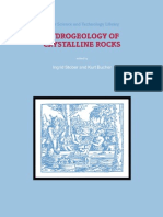 (Water Science and Technology Library 34) Martin Mazurek (Auth.), Ingrid Stober, Kurt Bucher (Eds.)-Hydrogeology of Crystalline Rocks-Springer Netherlands (2000)