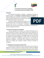 Guia Para La Formulacion de Proyectos de Investigacion Icfes