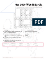 Chinese New Year Worksheet With Answer Key Wordsearch Puzzle