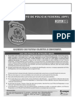 Caderno de Prova DPF Agente