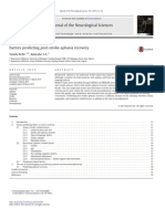 Factors Predicting Post-Stroke Aphasia Recovery