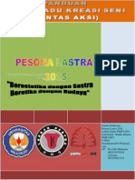 Panduan Aksi Menulis Sastra Pesona Lastra 2015