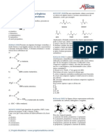 Quimica Organica Exercicios Classificacao Nomenclatura Gabarito