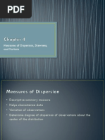 Download Chapter 04 - Measures of Dispersion and Skewnesspdf by Clemence Cruz SN274655970 doc pdf