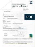 19 - Laudo Iso 354 - 1985 Absorção Sonora - NBR Iso - Iec 17025-2001