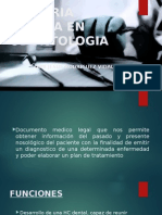 Historia Clinica en Odontologia