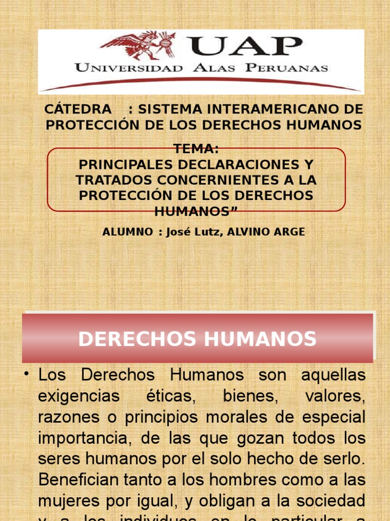 Tratados Internacionales de Derechos Humanos | PDF | Corte Criminal ...