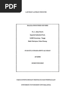 Contoh Full Report Li