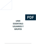 Unix Essentials 3.2