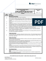 Project Preservation Maintenance Check List Check List No.: MP-03 Heating and Cooling Coil, Fans, Hvac System, Hydraulic Power Packs, Compressors. Diesel Engines Week Interval Check Description