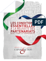 Les Conditions Essentielles À La Réussite de Paretnariat École-Famille-Communauté - CoeurÉaction (CTREQ)